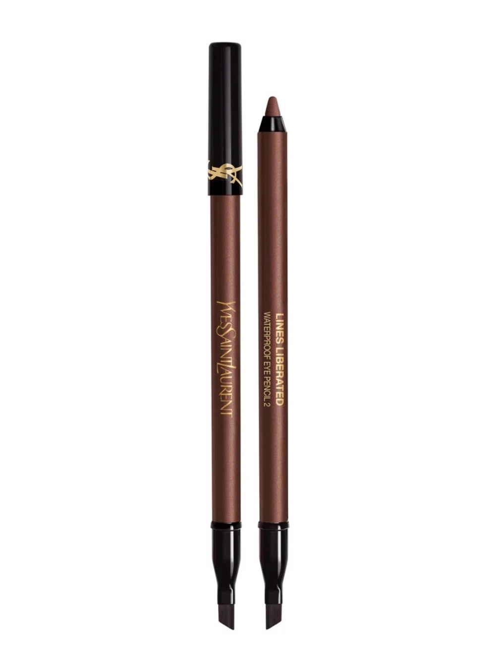 NWT YSL LINES LIBERATED 24H WATERPROOF EYELINER in Deconstructed brown #2
